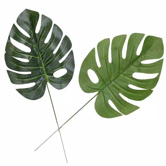 Daun Monstera Artificial / monstera plastik / monstera artifisial / daun artificial / daun plastik