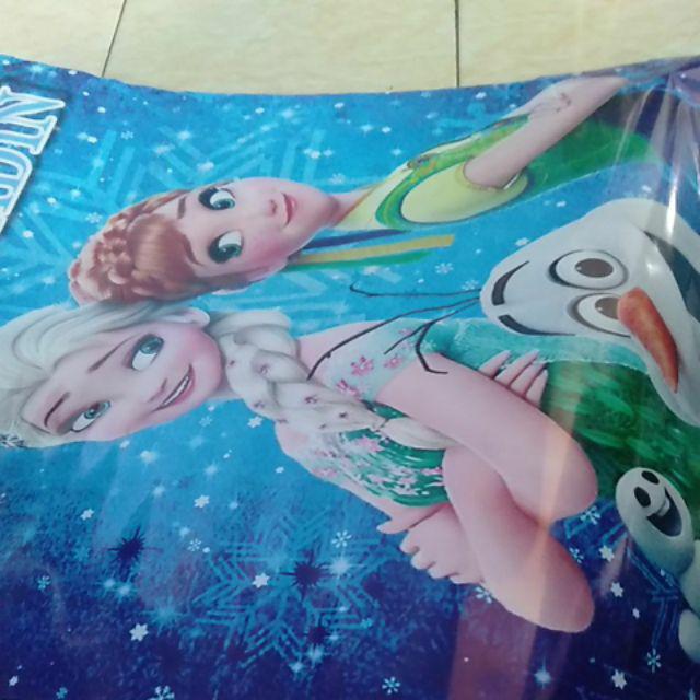 Variasi Stiker Kulkas 1pintu Motiv Frozen Ungu