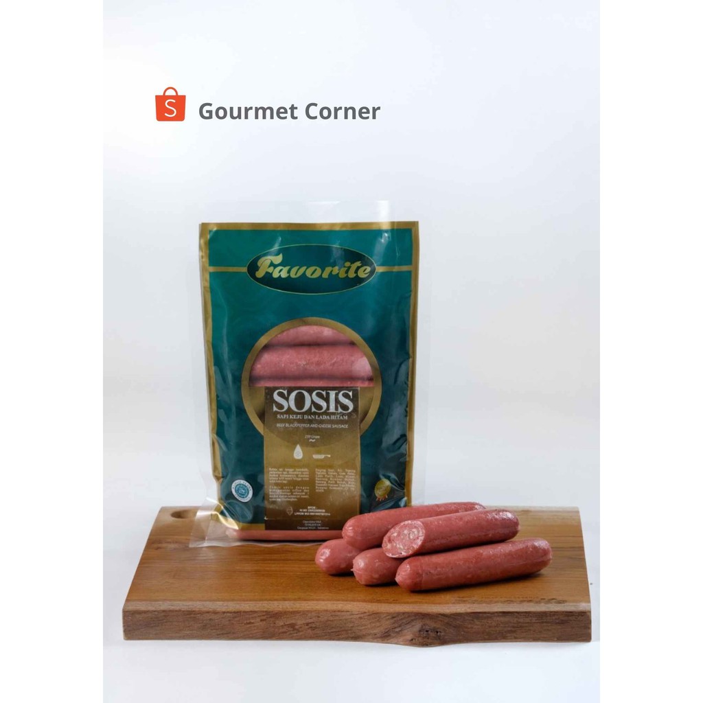 

BEEF BLACKPEPPER CHEESE PREMIUM SAUSAGE by Favorite