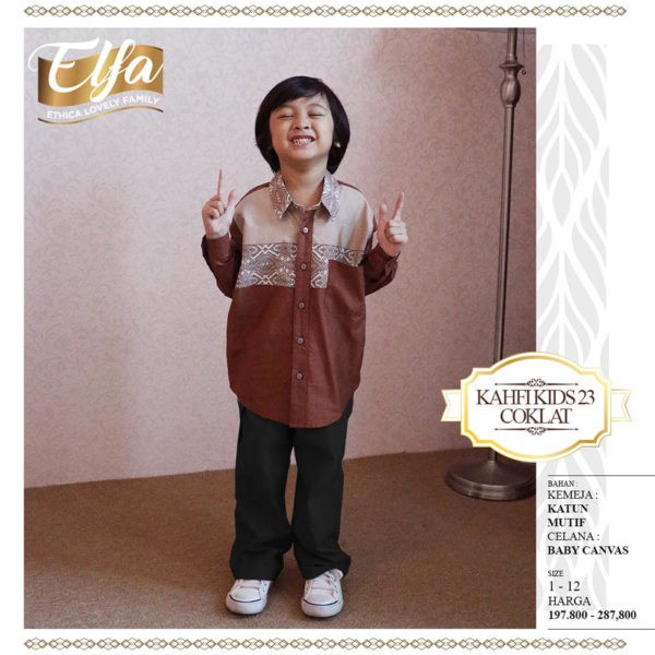 ETHICA KAHFI KIDS 23 COKLAT