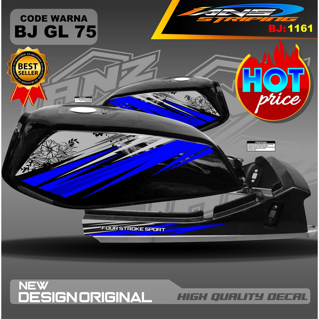 STRIPING VARIASI GL PRO / STRIPING RACING HEREX GL