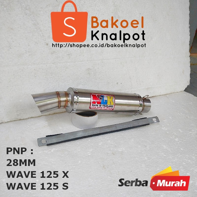 Ekzos Wave125 / Ekzos Wave125x / Ekzos Wave 125 28mm / Exhaust Wave 125