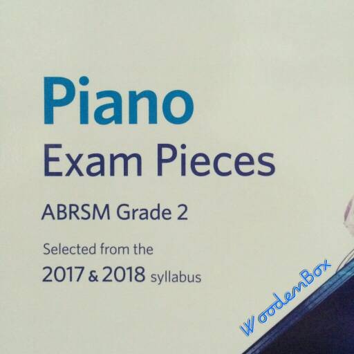 EXCLUSIVE Buku Ujian Piano ABRSM 2017 & 2018 Grade 2 Exam Pieces TERMURAH