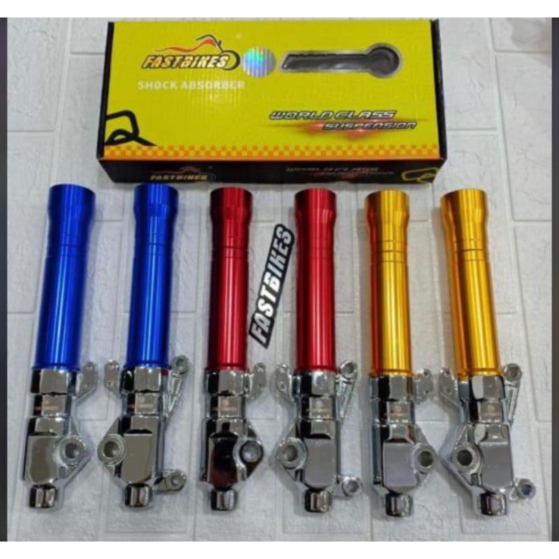 Bottom shok - tabung shok depan beat kaki croum all beat