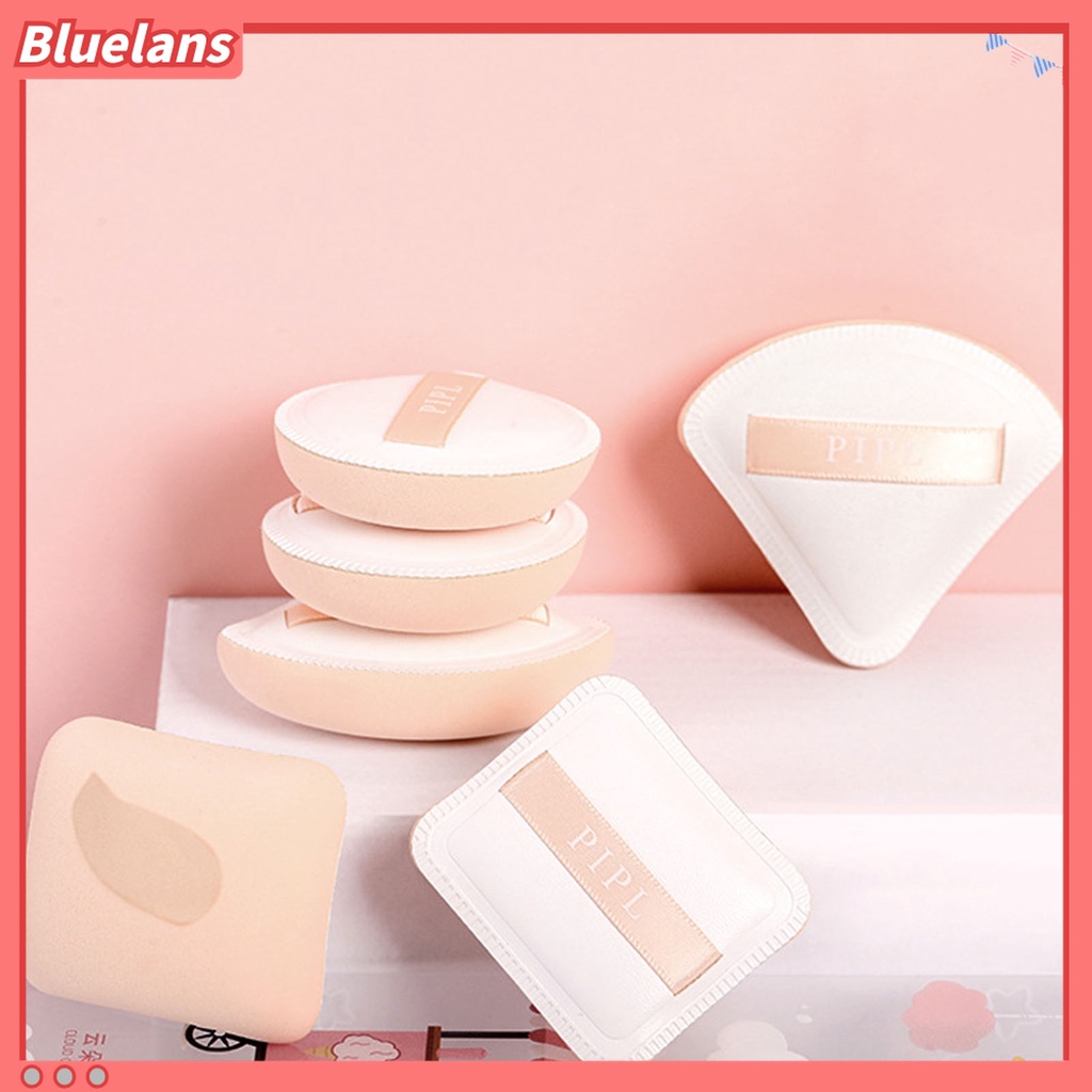 (In Stock) Kacamata Hitam Lensa Warna Warni ♡3 Pcs Spons Puff Makeup Portable Bahan Lembut Breathable Untuk Foundation Cair