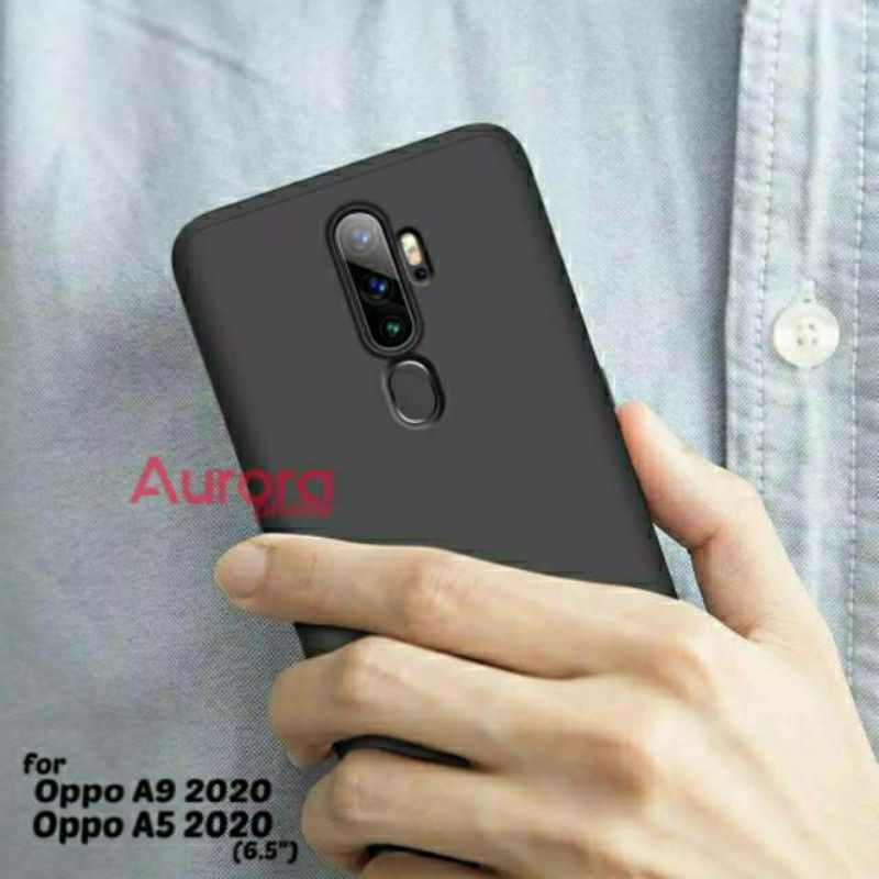 Casing Hard Case Oppo A9 2020 / Oppo A5 2020 Armor Full Cover 360 GKK Original Casing