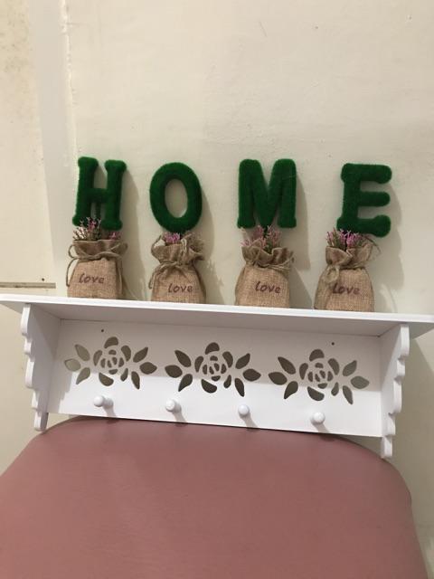 511 Rak Dinding Dengan 4 Hook