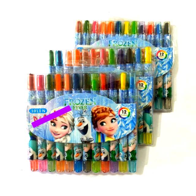 

CRAYON PUTAR FANCY (ukuran pendek) isi 12 pcs