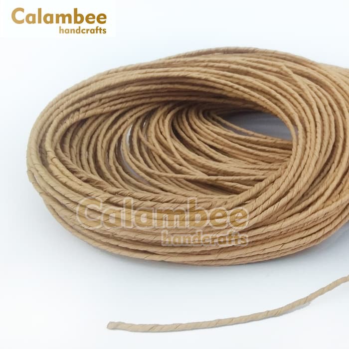 Tali Kertas Samson / Tali Kraft Souvenir Murah Per 1m