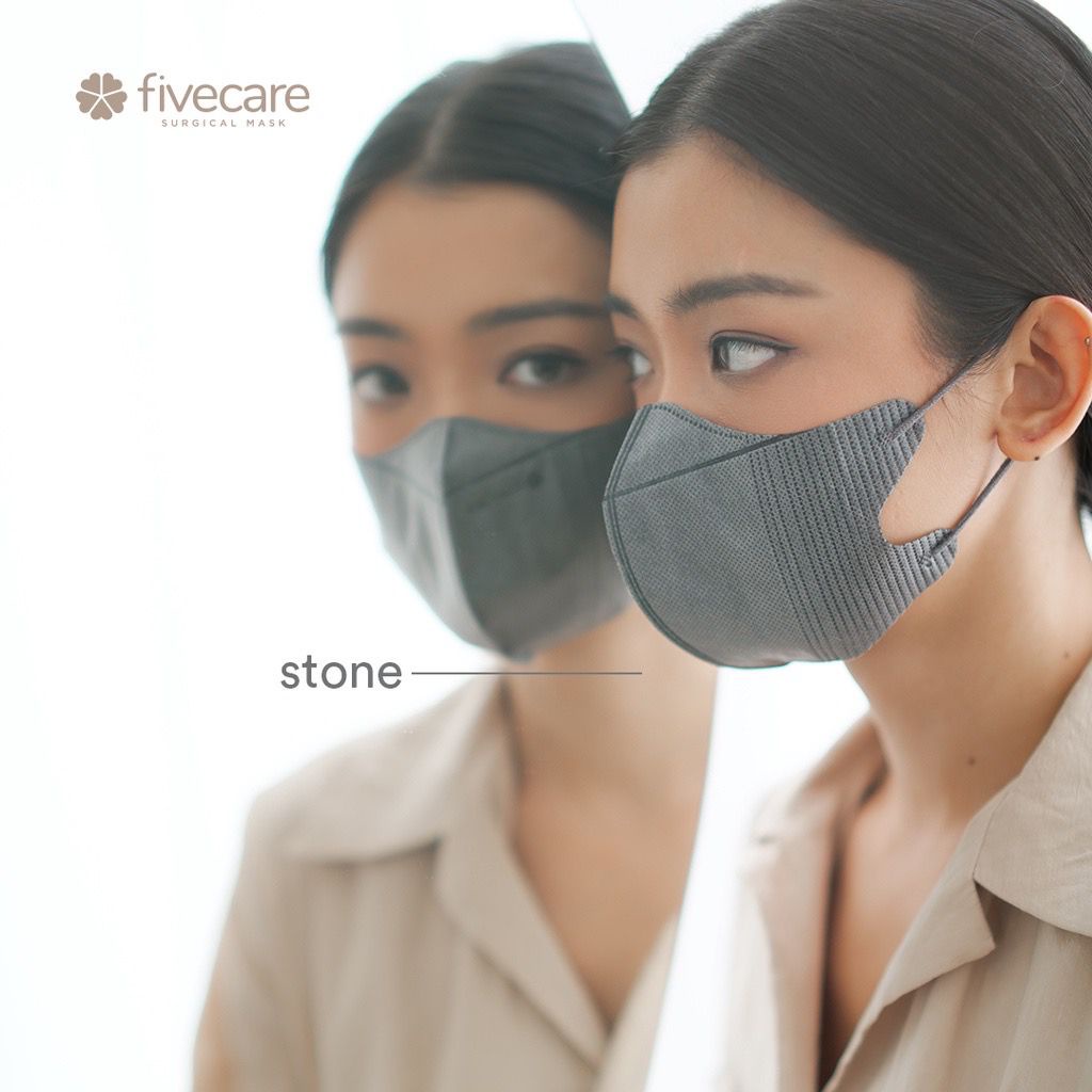 Fivecare Duckbill Series 4D Five Care 4 Ply Masker Medis Surgical Mask