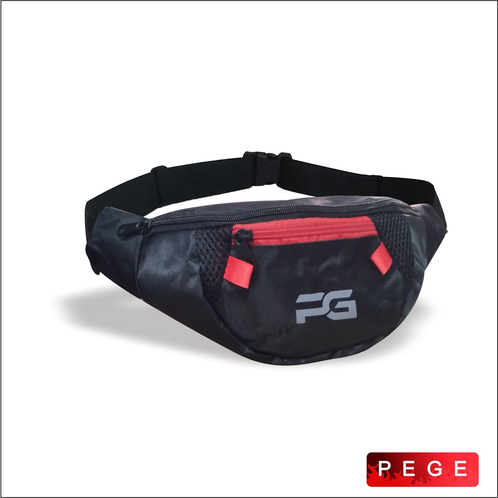 Tas Selempang Waistbag Tas Pinggang Pria Motif Sablon Keren - PG 8887