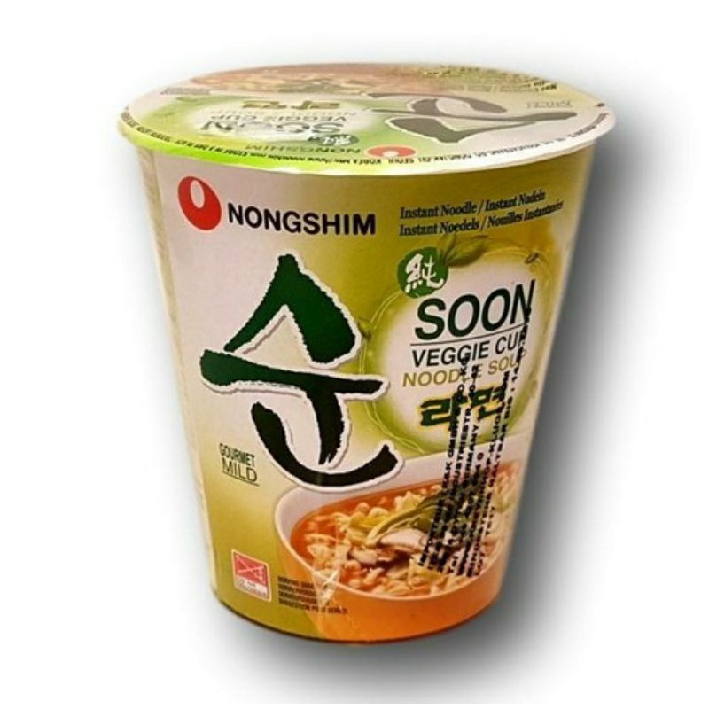 

Nonghim Soon Veggie Soup Noodle Halal 67 gram