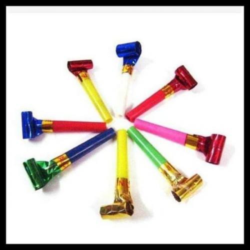 1pcs Terompet Lidah Mini Tiup / Terompet Ulang Tahun / Terompet Pesta Portable