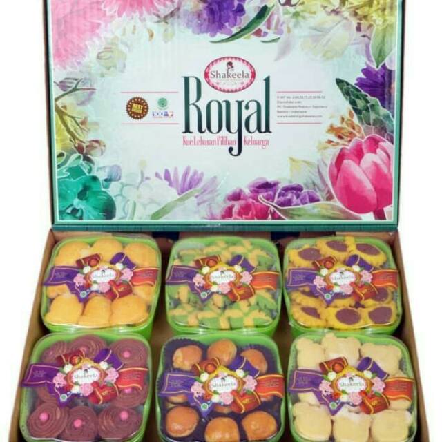 

Kue Kering Lebaran SHAKEELA royal kotak Rsk