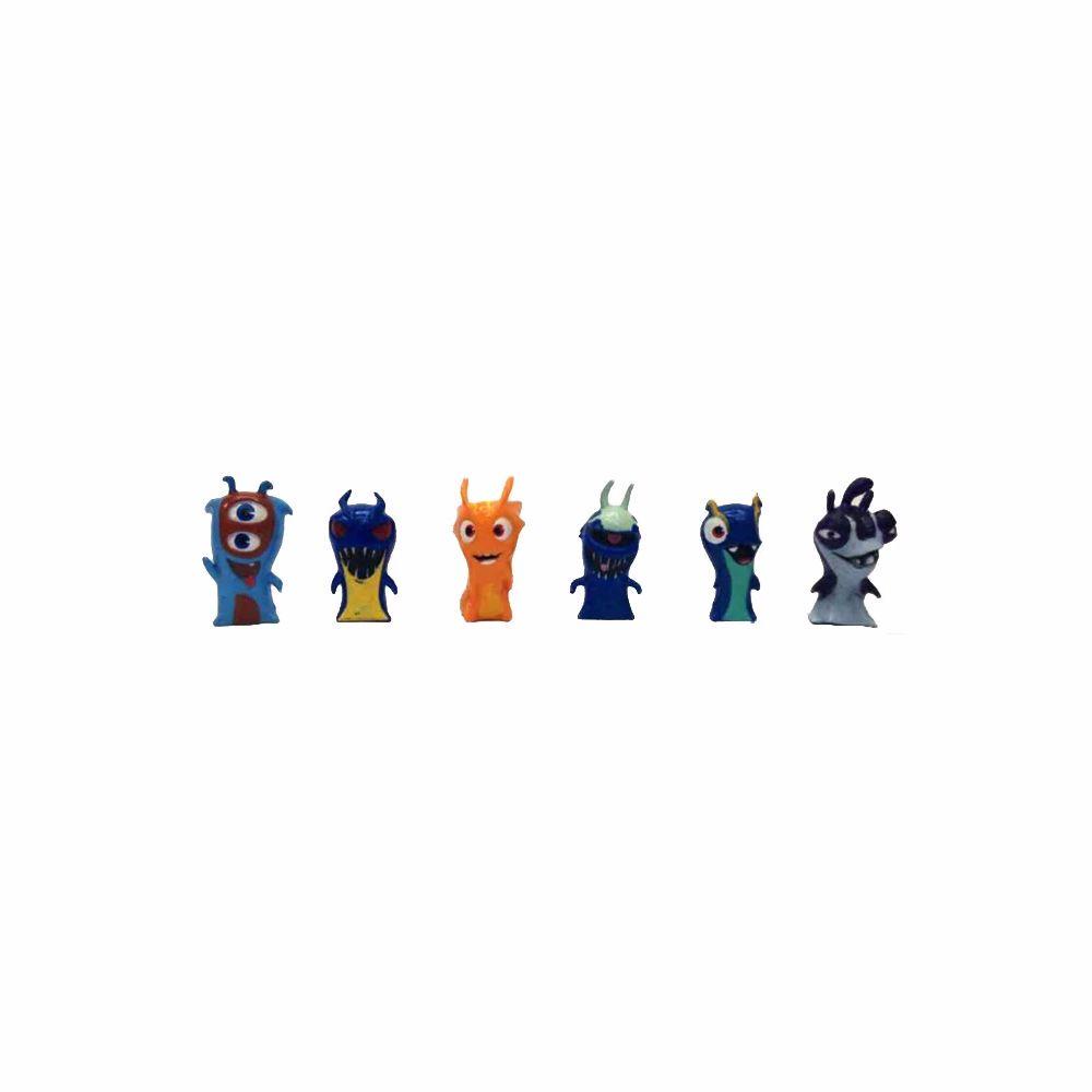 Needway Slugterra Lucu 24Pcs /Set Q Versi Model Angka Mini Boneka Anime Mainan Model Kartun