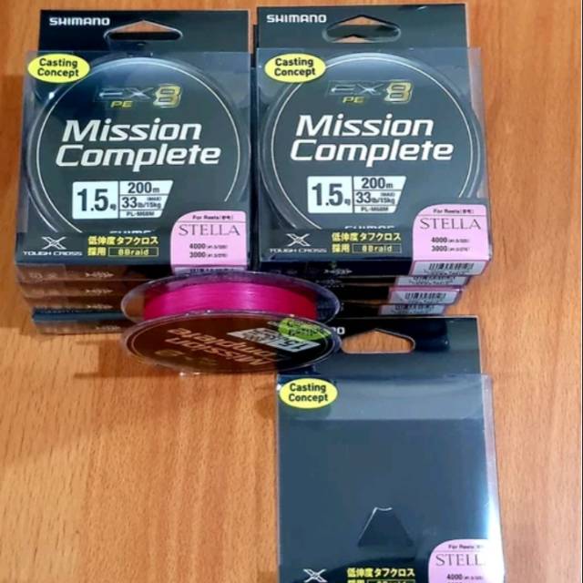 Senar pe shimano x8 mission 33lb 40lb