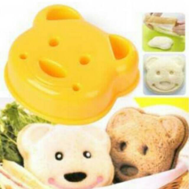 BEAR SANDWICH MOLD BREAD MOLD SANDWICH MAKER DIY MOLD!