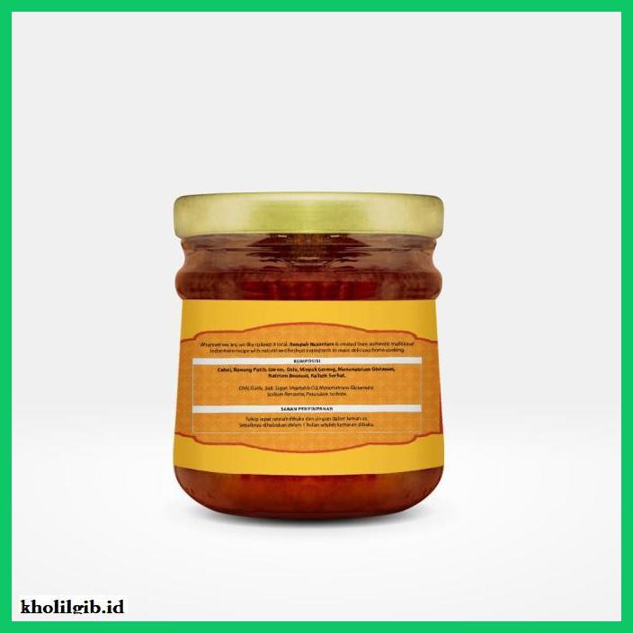 

Aneka-Sambal- Rempah Nusantara Sambal Bawang 120 Gram -Pedeeeeeezzzzzzz.