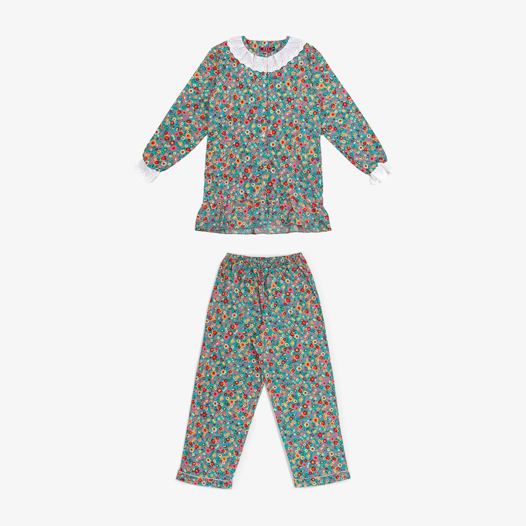 piyama Katun Korean style lengan panjang