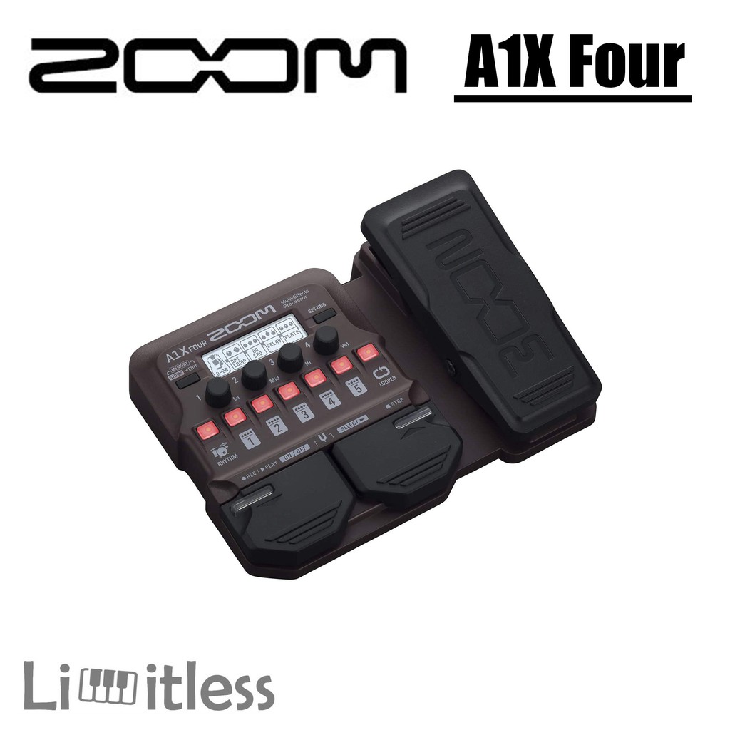 ZOOM A1X Four Efek Gitar Akustik Garansi Original