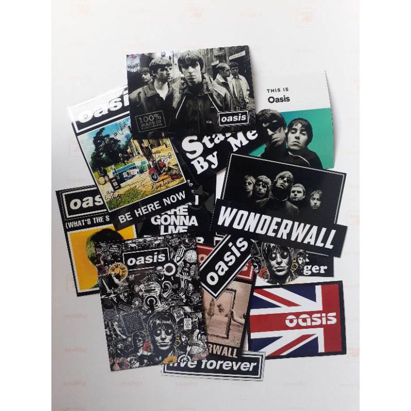 STICKER OASIS STICKER BAND STICKER LIAM STICKER TUMBLR STICKER GUITAR STICKER LAPTOP STIKER OASIS