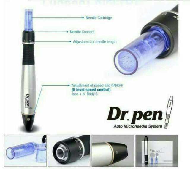 dr pen ultima A1 C manual dermaroller scar bopeng jerawat strech mark bbglow