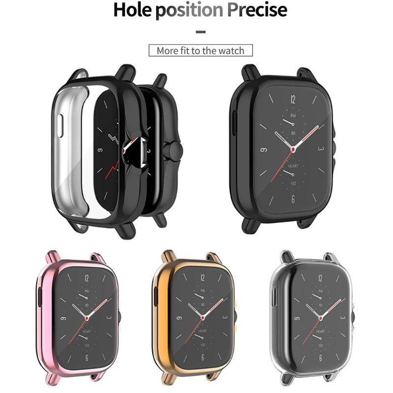 Case Pelindung Smartwatch Bahan Tpu Untuk Huami Amazfit Gts 2 2e 3 Amazfit Gts2 Gts2E Gts3