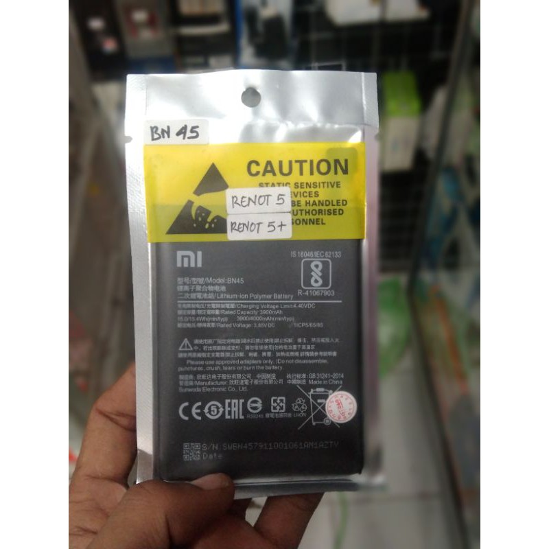 Battery Baterai Batre Hp Xiaomi Redmi Note 5 Note 5 plus BN45