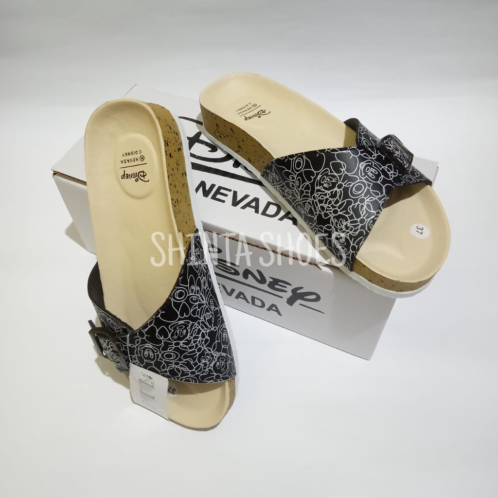 SANDAL WANITA NEVADA DISNEY MOTIF MICKEY MOUSE