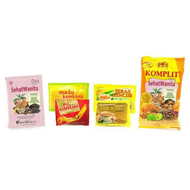 Jamu sehat Wanita komplit Sido Muncul