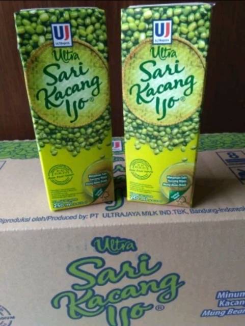 Sari Kacang Ijo Ultra jaya 250 ml