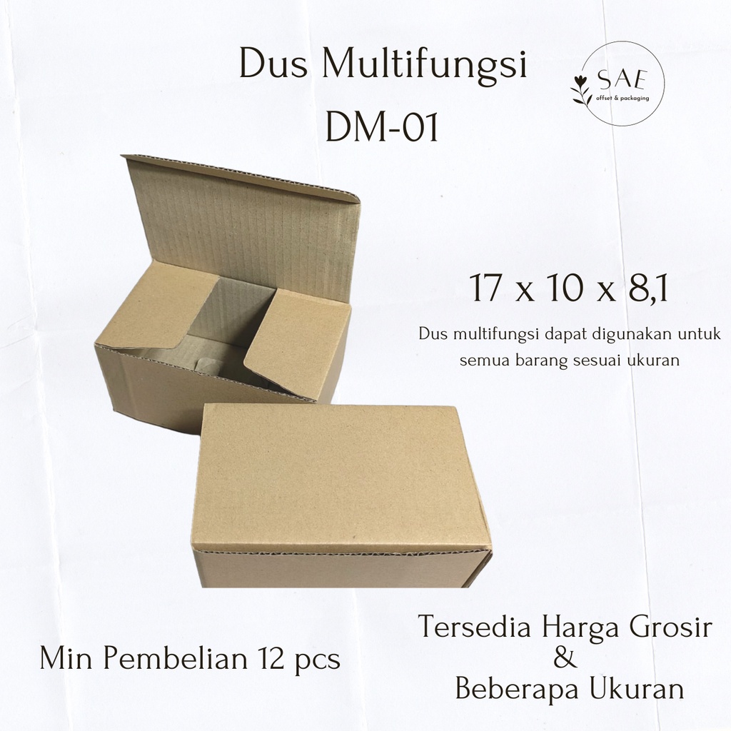

DUS / PACKAGING MULTIFUNGSI BAHAN SHEET