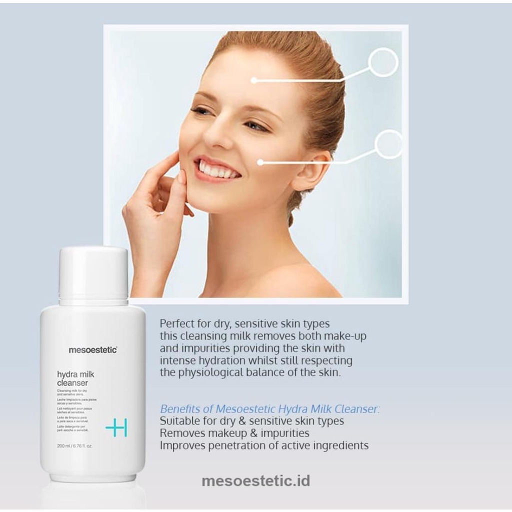 Mesoestetic Hydra Milk Cleanser 200ml