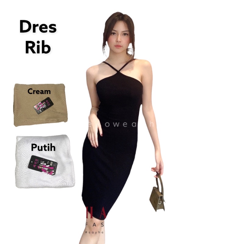 dress wanita rajut panjang