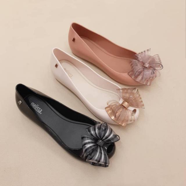 SALE Melissa Flat Shoes Original Melissa Ultagirl Sweet  XVIII PINK