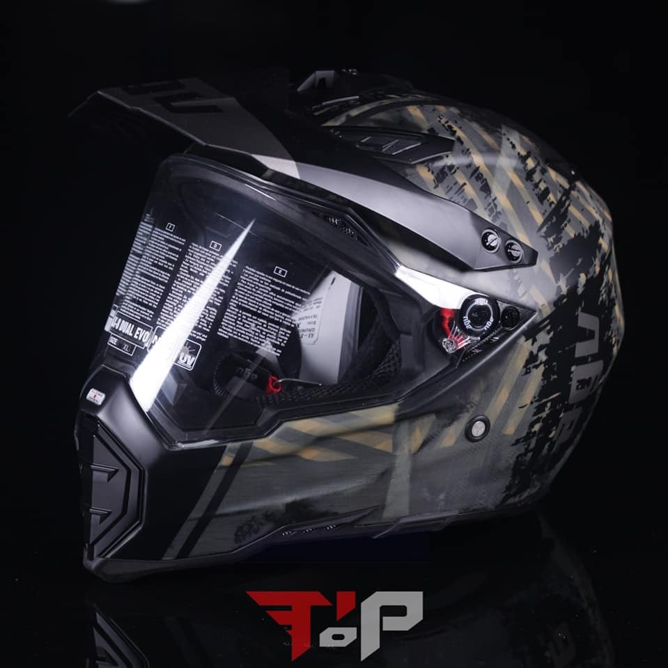 AGV AX 8 DUAL EVO GRUNGE MATTE