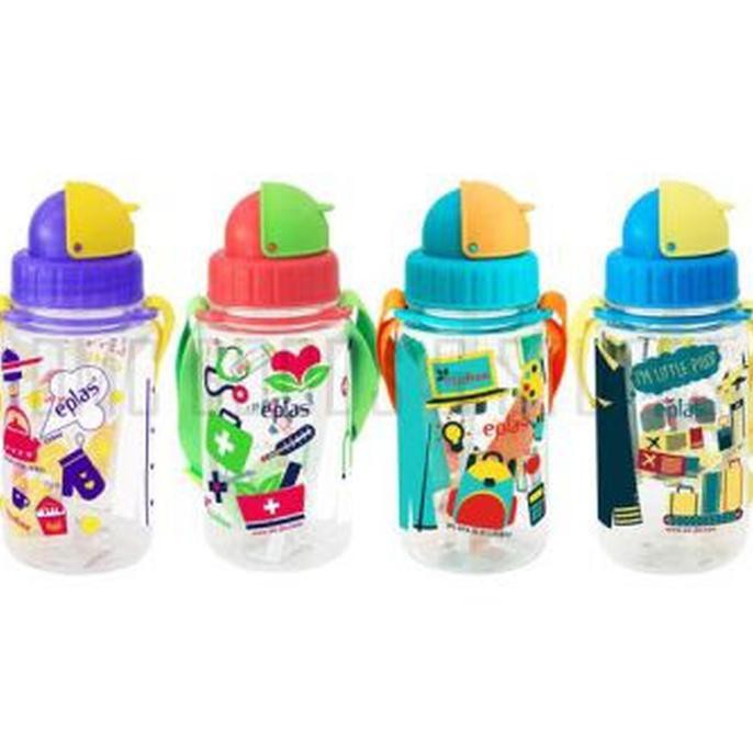 EPLAS - BOTOL MINUM EPLAS EGP 350 ML - BPA FREE - BOTOL MINUM ANAK - UNGU