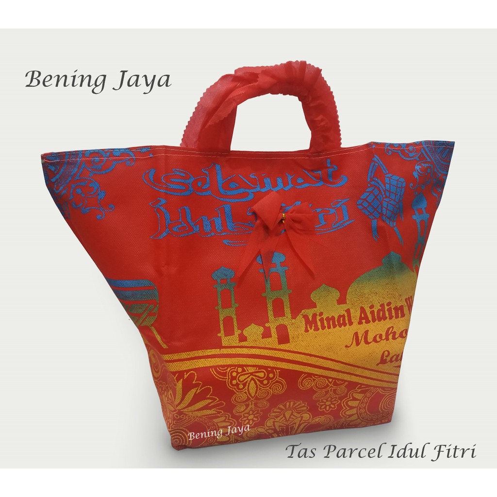 

Tas Goodie Bag Kibir Parcel Lebaran Idul Fitri Merah Tebal 60 gsm