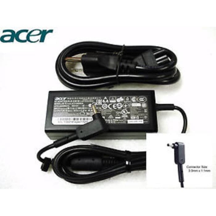 Adaptor Charger Acer Chromebook 11 C730,CB3-111,CB3-131 19V 2.37A 45W