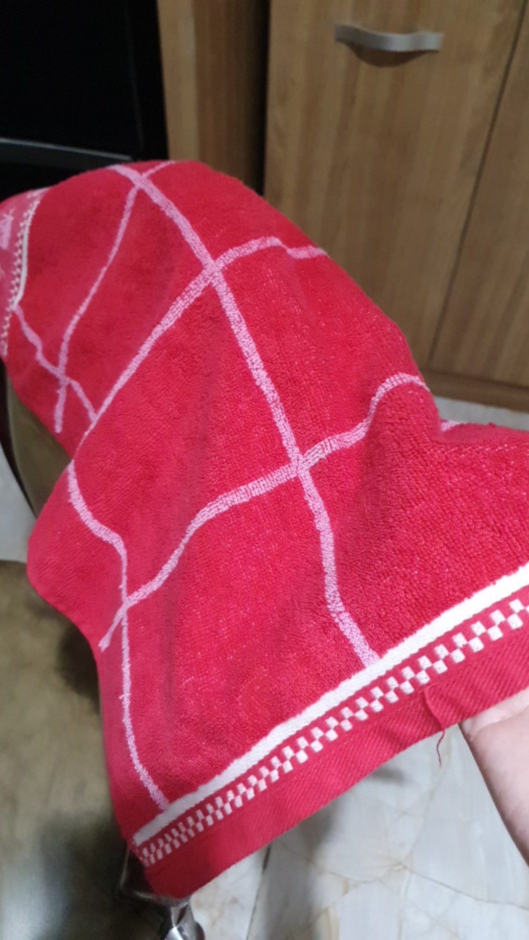 Serbet Dapur / Lap Handuk Kotak Kastex Strobery / Serbet Kotak Handuk / Lap Dapur