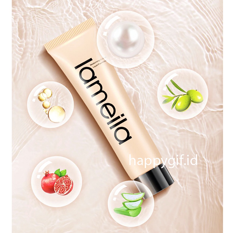 LAMEILA Foundation Liquid Light Concealer Natural Clear BB Cream Berfungsi Meratakan Warna Kulit Wajah  LA147