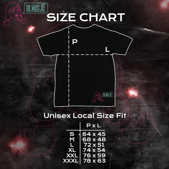 99C- Ik Zie Je T-Shirt Ik Mis Je By Maartje - Size S