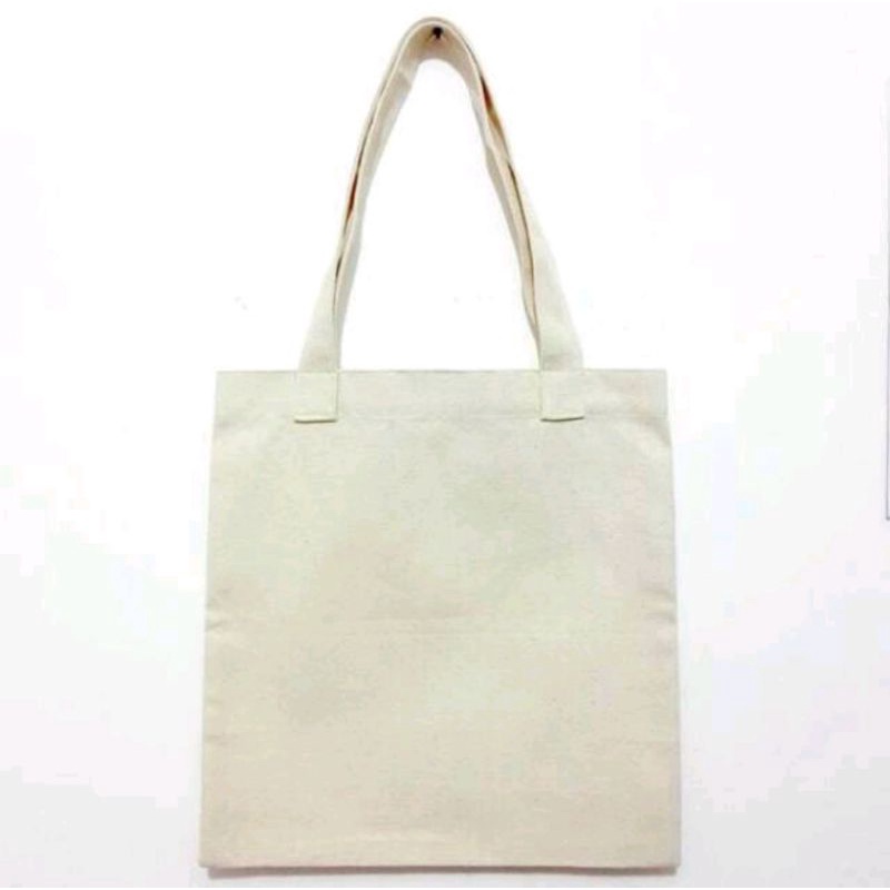 Jual Totebag Polos Bahan Kain Blacu Tas Lukis Bahan Kain Blacu Totebag Tas Blacu Tote Bag 6600