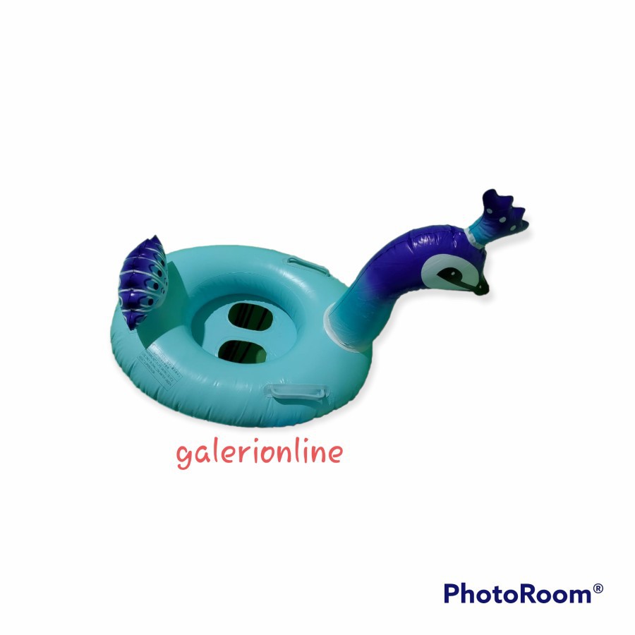 Pelampung Baby Kids Swim Ring merak Ban Pelampung Renang untuk Anak(A7F3) Pelampung Tangan Anak Pela