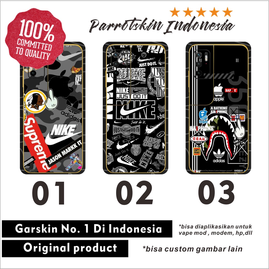 Garskin Pocophone Poco M3 Pro 5g M3 x3 f2pro f1 hypebeast