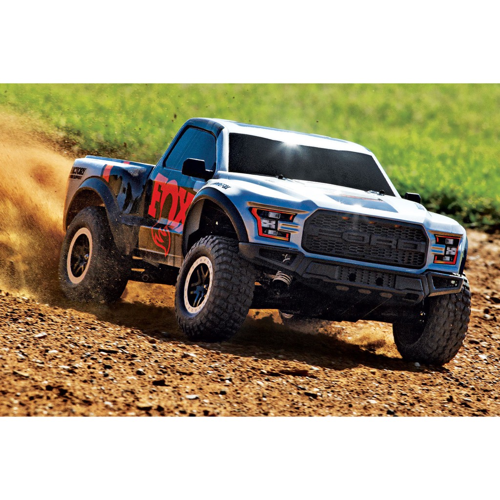 RC Car Traxxas Ford F-150 Raptor Fox Edition 1/10 2WD