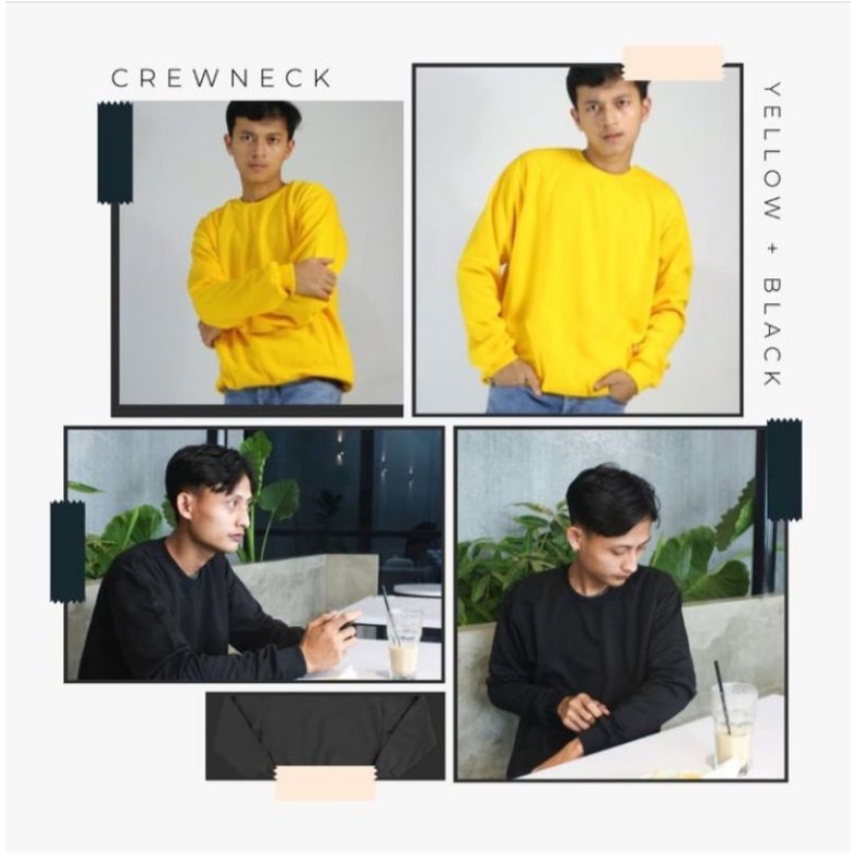 Sweater Keren, Sweater polos Pria ,Bahan Tebal