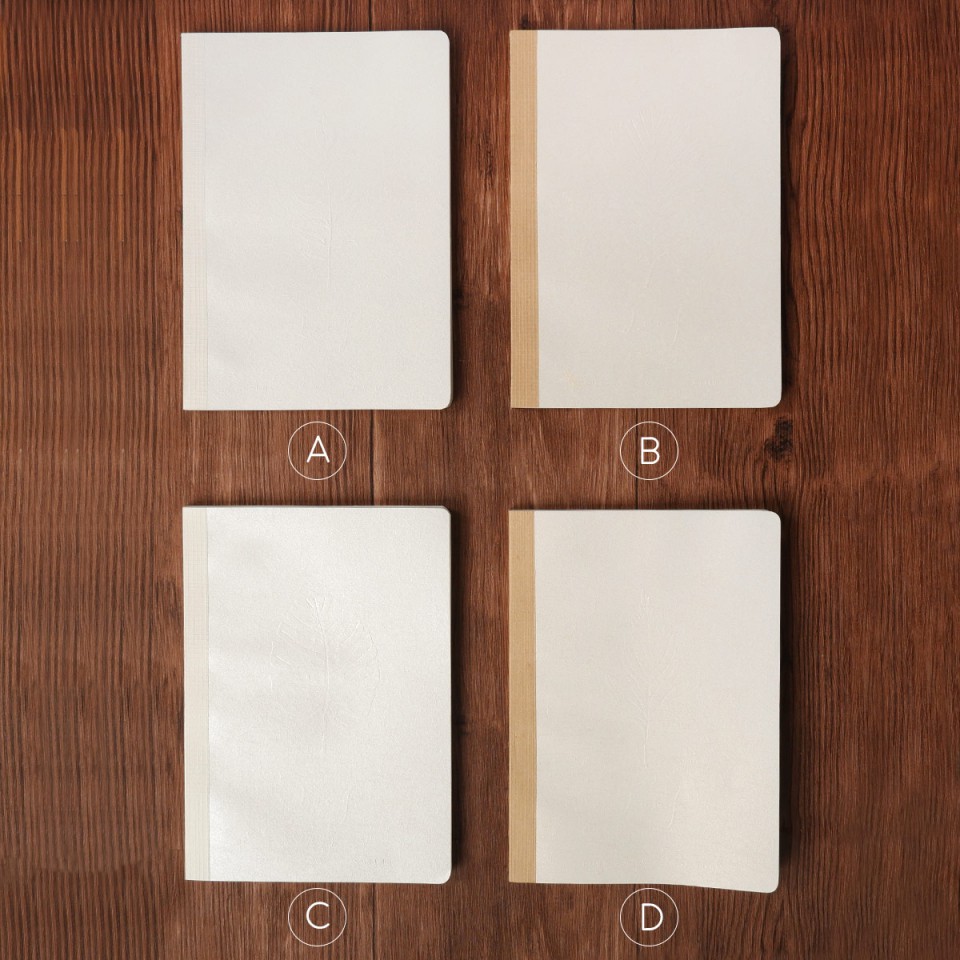

Leaf Impression Thick Ruled Notebook B5 / Buku Tulis Catatan Jurnal