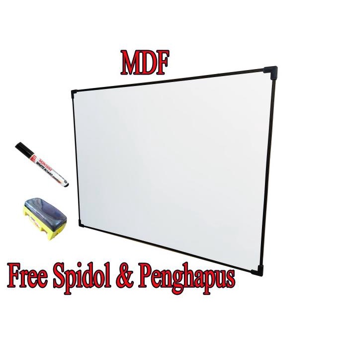 

Papan Tulis 60 x 80 cm White Board
