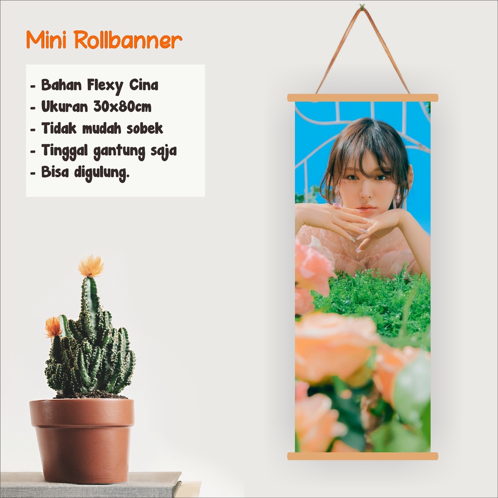 MINI ROLL BANNER RED VELVET WENDY
